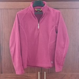 Ladies Medium Mountain Hardwear Pullover Fleece